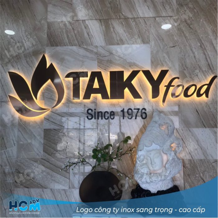 Logo công ty inox sang trọng, cao cấp, chất lượng