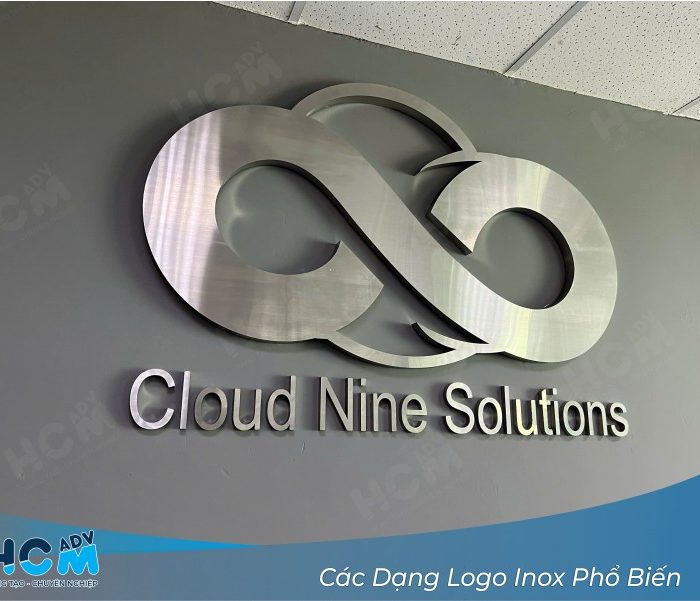 các loại logo inox phổ biến hiện nay