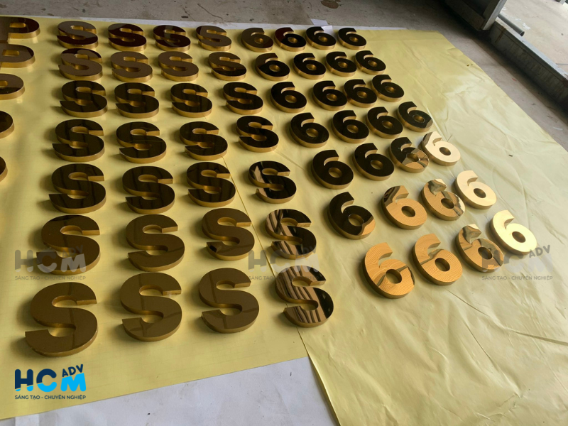 Quảng Cáo HCM - nhận gia công chữ inox tại HCM theo yêu cầu