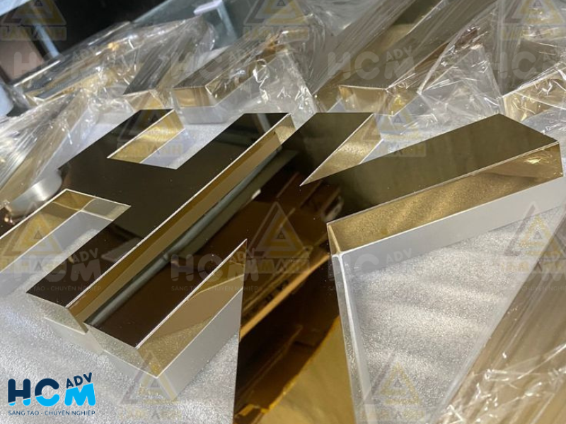 Xưởng gia công chữ inox tại HCM – Giá xưởng, thi công nhanh 2–5 ngày