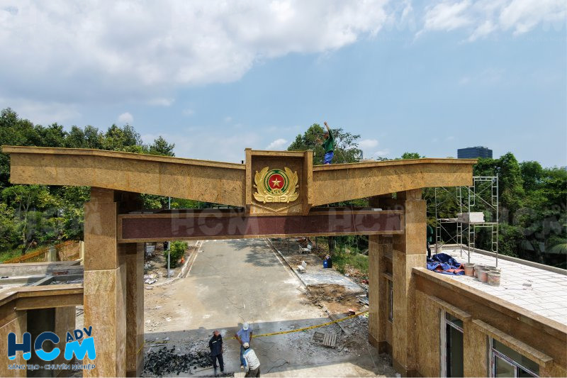 mẫu logo tòa nhà đẹp và chuyên nghiệp tại TP.HCM 1
